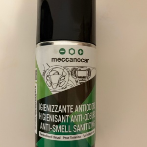 Igenizzante antiodore meccanocar